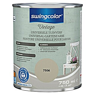 swingcolor Kleurbeits Universele Tuinverf (750 ml, Steengrijs, Zijdemat)