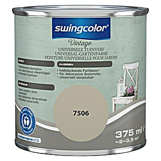 swingcolor Kleurbeits Universele Tuinverf (375 ml, Steengrijs, Zijdemat)