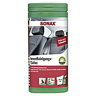Sonax Reinigungstücher Box (Inhalt: 25 Stk., Dermatologisch getestet)
