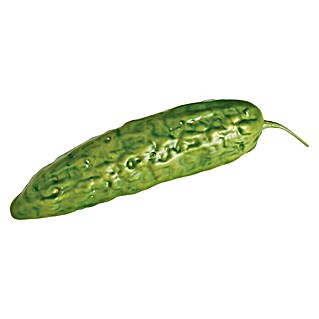 Figura decorativa Pepino (L x An x Al: 21 x 5 x 5 cm, Plástico)