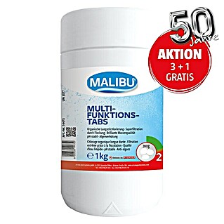 Malibu Multifunktionstabs 200 g (Geeignet für: Desinfektion, 1 kg)