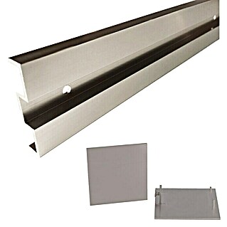 Diamond Doors Abstands-Set Linea 40 (190 cm, Aluminium, Passend für: Diamond Doors Glasschiebetür-Beschlag Linea 40)