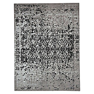 Kayoom Teppich Sunny 300 (Beige/Schwarz, 170 x 120 cm, 100% Polyester)