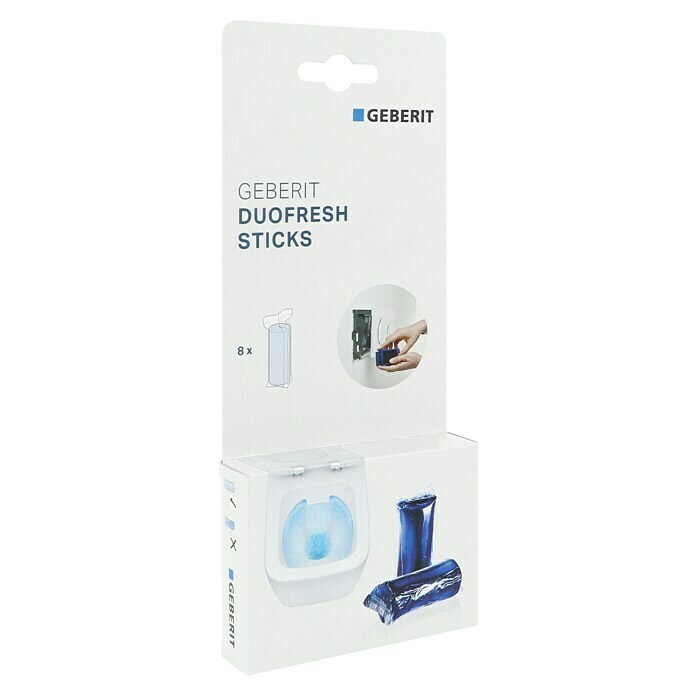 Geberit WC-Reiniger Duofresh Sticks (8 Stk., Geberit Unterputz-Spülkasten)