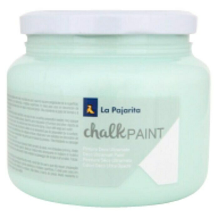 La Pajarita Pintura de tiza Chalk Paint mint  (500 ml, Mate)