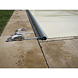 KWAD Pool-Abdeckplane Flex (L x B: 8,5 x 4,5 m, PVC, Sand)