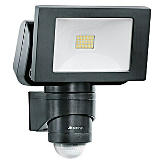 Steinel LED senzorski reflektor LS 150 (Boja: Crne boje, Boja svjetla: Neutralno bijelo, IP44)