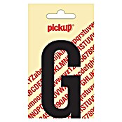 Pickup Etiqueta adhesiva (Motivo: G, Negro, Altura: 90 mm)
