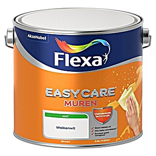 Flexa Easycare Muurverf (Wolkenwit, 2,5 l, Mat)