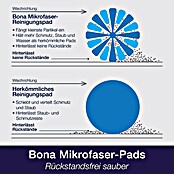 Bona Mikrofaser-Reinigungspad (Mikrofaser, Waschen bei 60 °C)