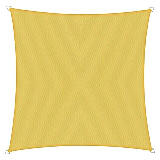 Windhager Sonnensegel Cannes (B x L: 4 x 4 m, Quadratisch, Gelb)