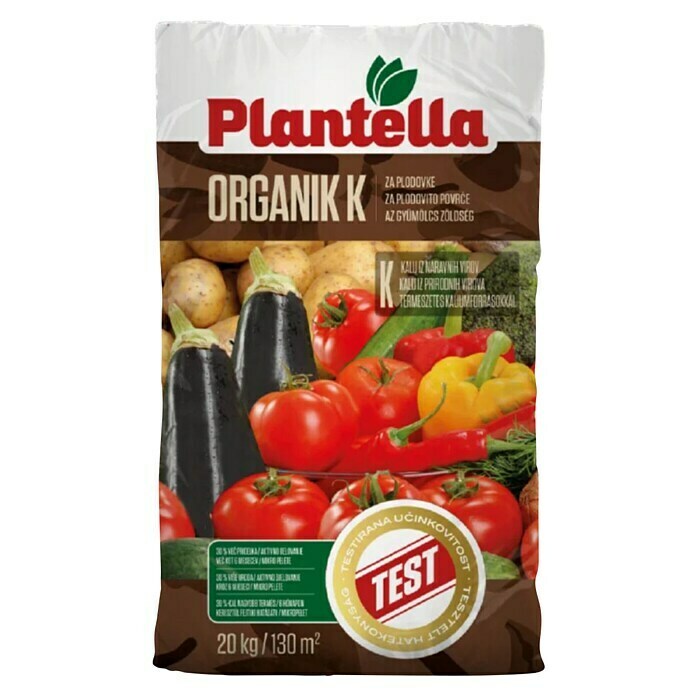 Plantella Organsko gnojivo s dugotrajnim djelovanjem Organik K 