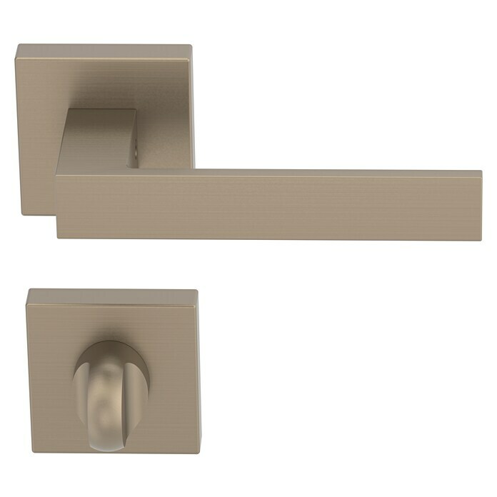 Diamond Doors WC-Türgarnitur Savannah (Türstärke: 40 - 45 mm, Schlitzkopf/Olive SK/OL, Sand)