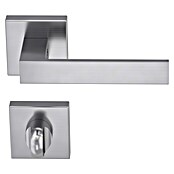 Diamond Doors WC-Türgarnitur Savannah (Türstärke: 40 - 45 mm, Schlitzkopf/Olive SK/OL, Edelstahl)