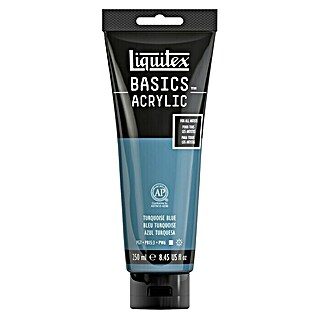 Liquitex Basics Acrylfarbe (Türkisblau, 250 ml, Tube)