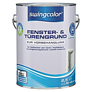 swingcolor Grundierung Fenster- & Türengrund (Weiß, 2,5 l, Wasserbasiert)