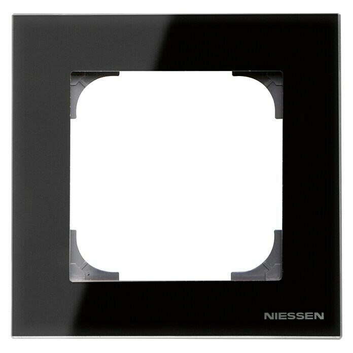 Niessen Sky Marco (Cristal negro, x 1, Plástico, Montaje en la pared)