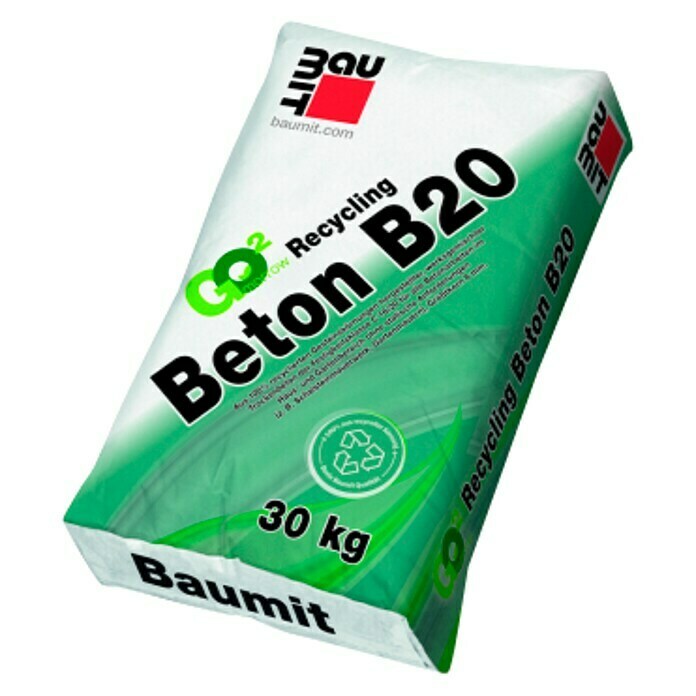 Baumit Trockenbeton Go2morrow Recycling B20 