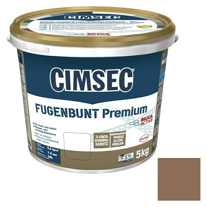 Cimsec Fugenmörtel Fugenbunt Premium (Terrabraun, 5 kg)