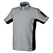 Industrial Starter Polo Stretch (XL, Gris/Negro)
