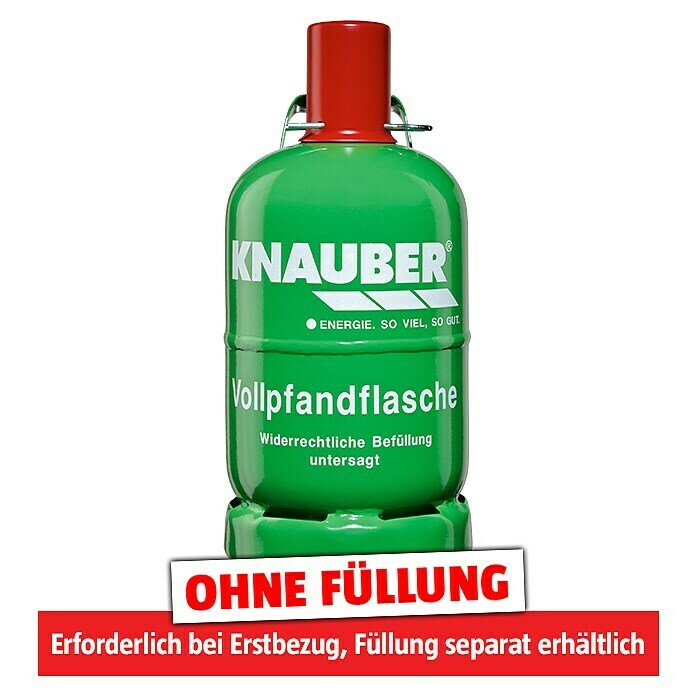 Knauber Propangas-Flasche Pfandflasche ohne Füllung* 