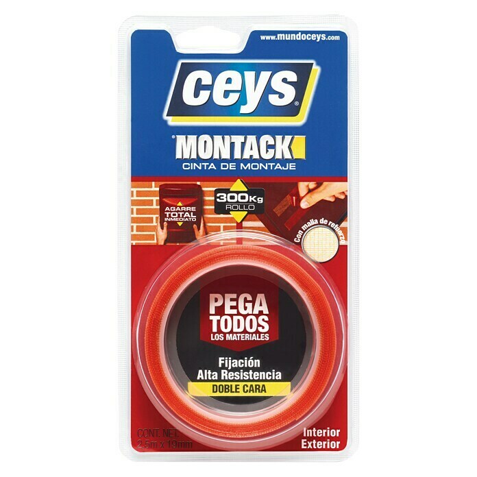 Ceys Cinta de montaje Montack 