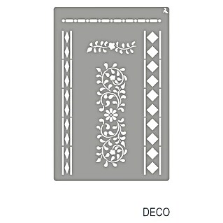 La Pajarita Plantilla decorativa Stencil  Deco (Elementos decorativos, 20 x 30 cm, Plástico)