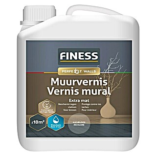 Finess Vernis Muur Extra Mat (Kleurloos, 1 l, Extra mat)