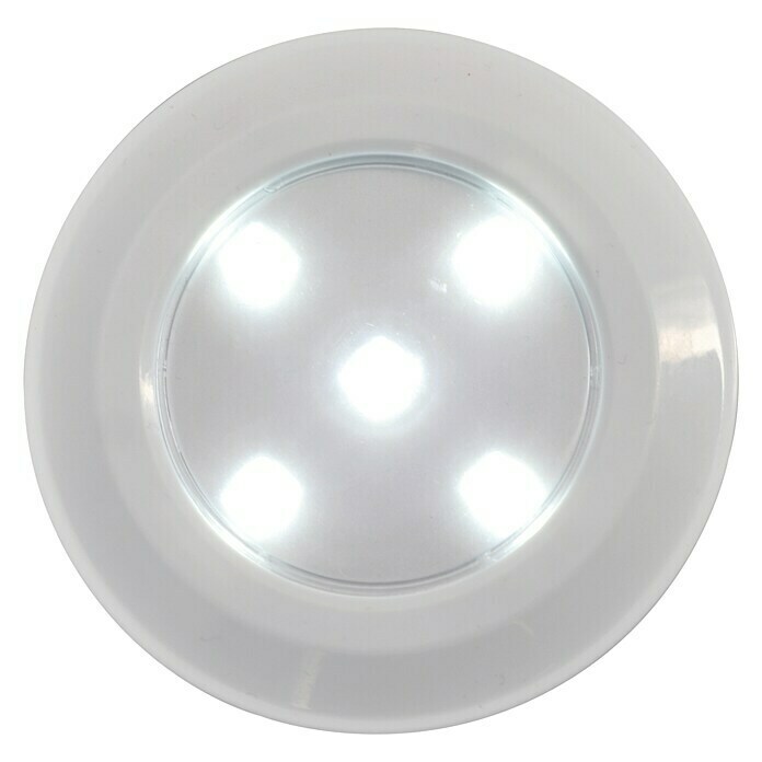 gloria Cap Química Voltomat Luz a pilas Smart-Push-Light (Número de puntos de luz: 5 ud.,  Blanco, 3 ud.) | BAUHAUS