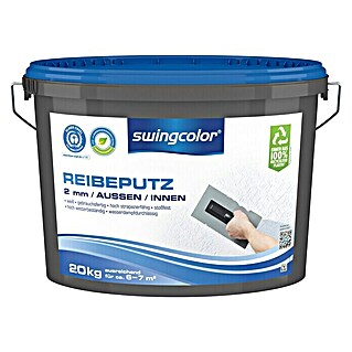 swingcolor Reibeputz (Weiß, 20 kg, Korngröße: 2 mm, Konservierungsmittelfrei)