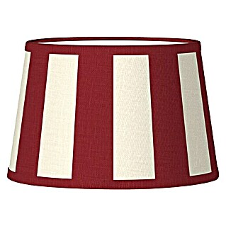 Home Sweet Home Lampenkap Classic (Ø x h: 20 x 13 cm, Rood, Stof, Rond)
