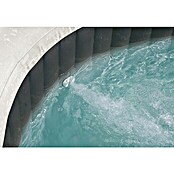 Intex Pure Spa Außen-Whirlpool Octagon Bubble Jet (Ø x H: 218 x 71 cm, Kalkschutzsystem 10 W, Schwarz)