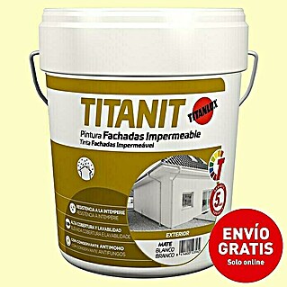 Titan Pintura para fachadas Titanit (Marfil, 15 l, Mate)
