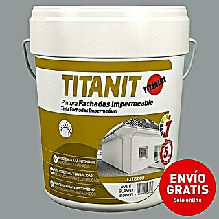 Titan Pintura para fachadas Titanit (Gris cemento, 15 l, Mate)