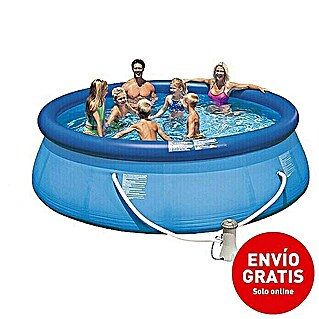 Intex Set piscina fácil (Ø x Al: 366 x 76 cm, 5.620 l, Azul)