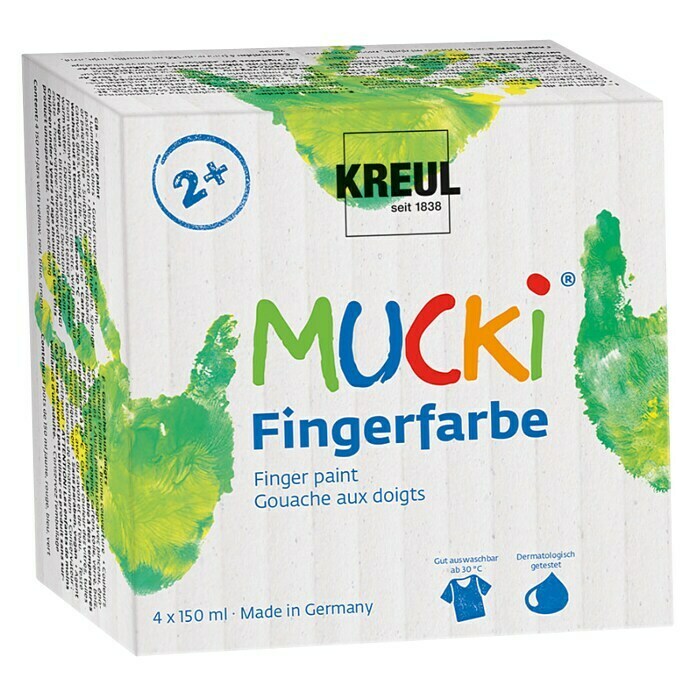 KREUL MUCKI Fingerfarbe SET