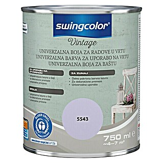 swingcolor Vintage Lazura za uporabu u vanjskom prostoru (Ljubičasta, Sadržaj: 750 ml, Svilenkasti mat)