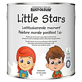 Rust-Oleum Little Stars Muurverf Luchtzuiverend (Zwanenmeer, 2,5 l, Extra mat)