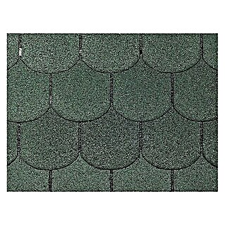 Bitumenska šindra Guttatec Biber (D x Š: 1.000 x 336 mm, 3 m², Zelene boje)
