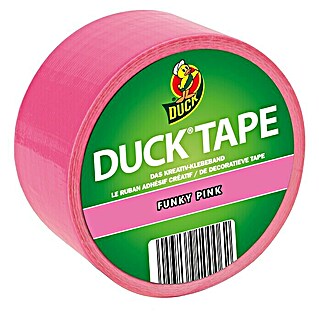 Duck Tape Kreativklebeband (Funky Pink, 9,1 m x 48 mm)