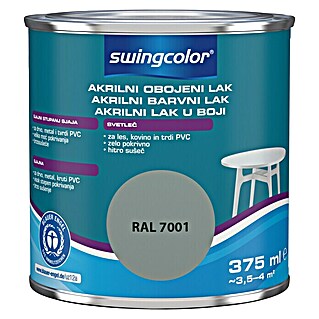 swingcolor Lak u boji 2u1 (Boja: Srebrnosive boje, 375 ml)
