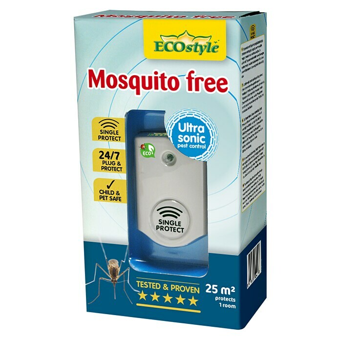ECOstyle Muggenstekker Mosquito free 