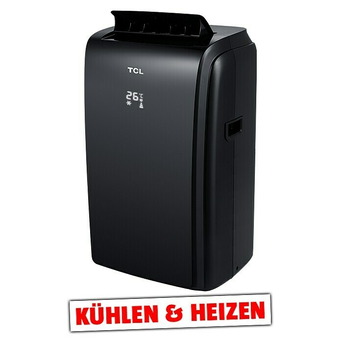 TCL Mobiles Klimagerät Kühlen/Heizen TAC-12CHPB/KB 