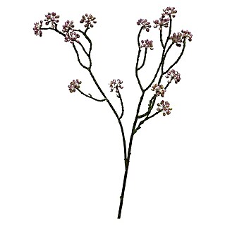 Kunstbloem Arborescens (Hoogte: 58 cm, Polyester, Roze)