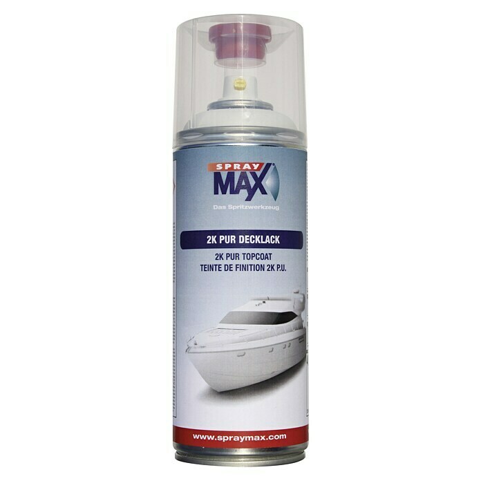 SprayMax Bootslack 2K (Weiß, 400 ml) -