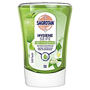 Sagrotan No-Touch Flüssigseife (Apfel & Jasmin, 250 ml, Nachfüllflasche)