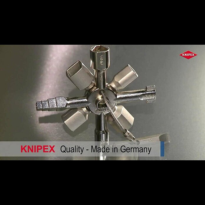 Knipex Universal-Schlüssel Twin Key (10 Werkzeuge)