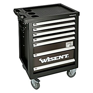 Wisent Werkplaatswagen WW 5000 (l x b x h: 77,5 x 47 x 97,5 cm, Met gereedschap, Aantal schuifladen: 7 st.)