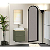 Mueble de lavabo Fons (39 x 50 x 56 cm, Musgo, Mate)