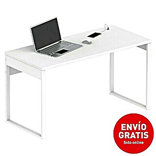 Muebles Pitarch Mesa de escritorio Nexus (L x An x Al: 60 x 135 x 75 cm, Blanco)